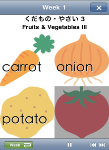 リズム単語（チャンツ）